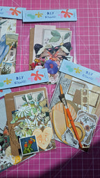 Mini zestaw kreatywny DIY- kolaż analogowy