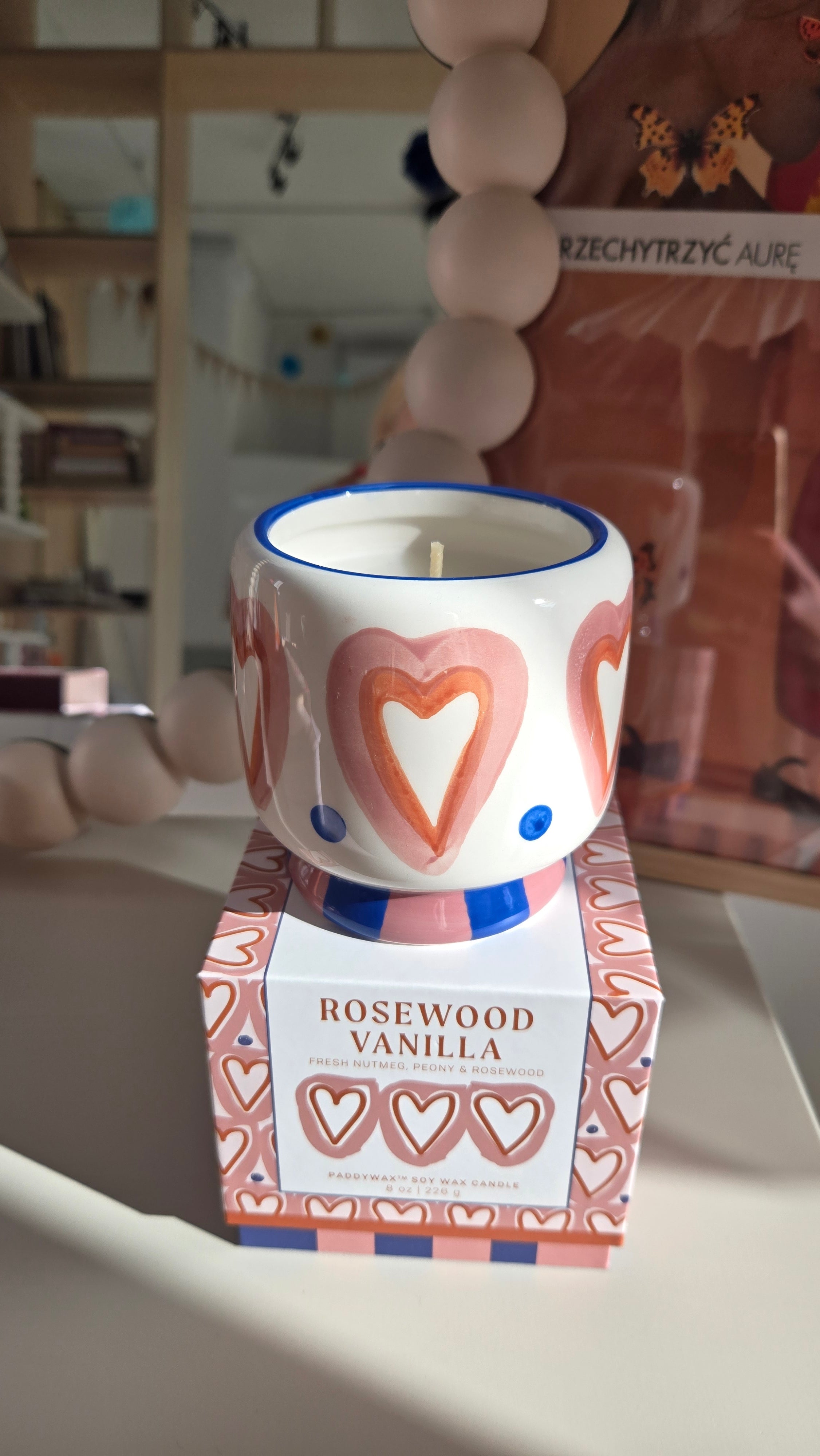Świeca ceramiczna A Dopo! - Drzewo różane i wanilia
