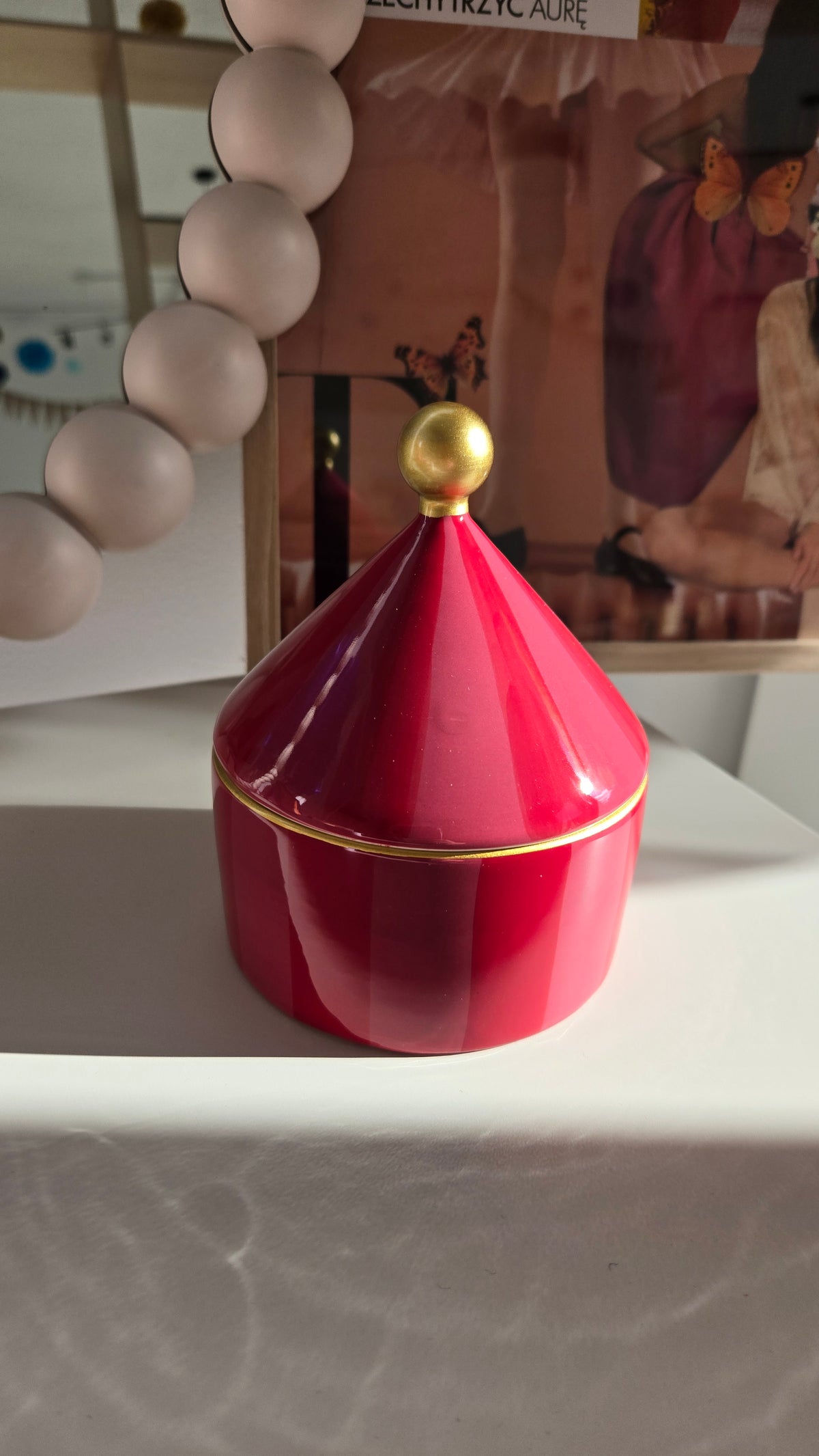 Ceramiczna szkatułka na biżuterię lub drobiazgi