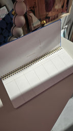 Weekly planner - Niebieski