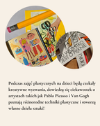 Spotkanie ze sztuką - zajęcia plastyczne dla dzieci