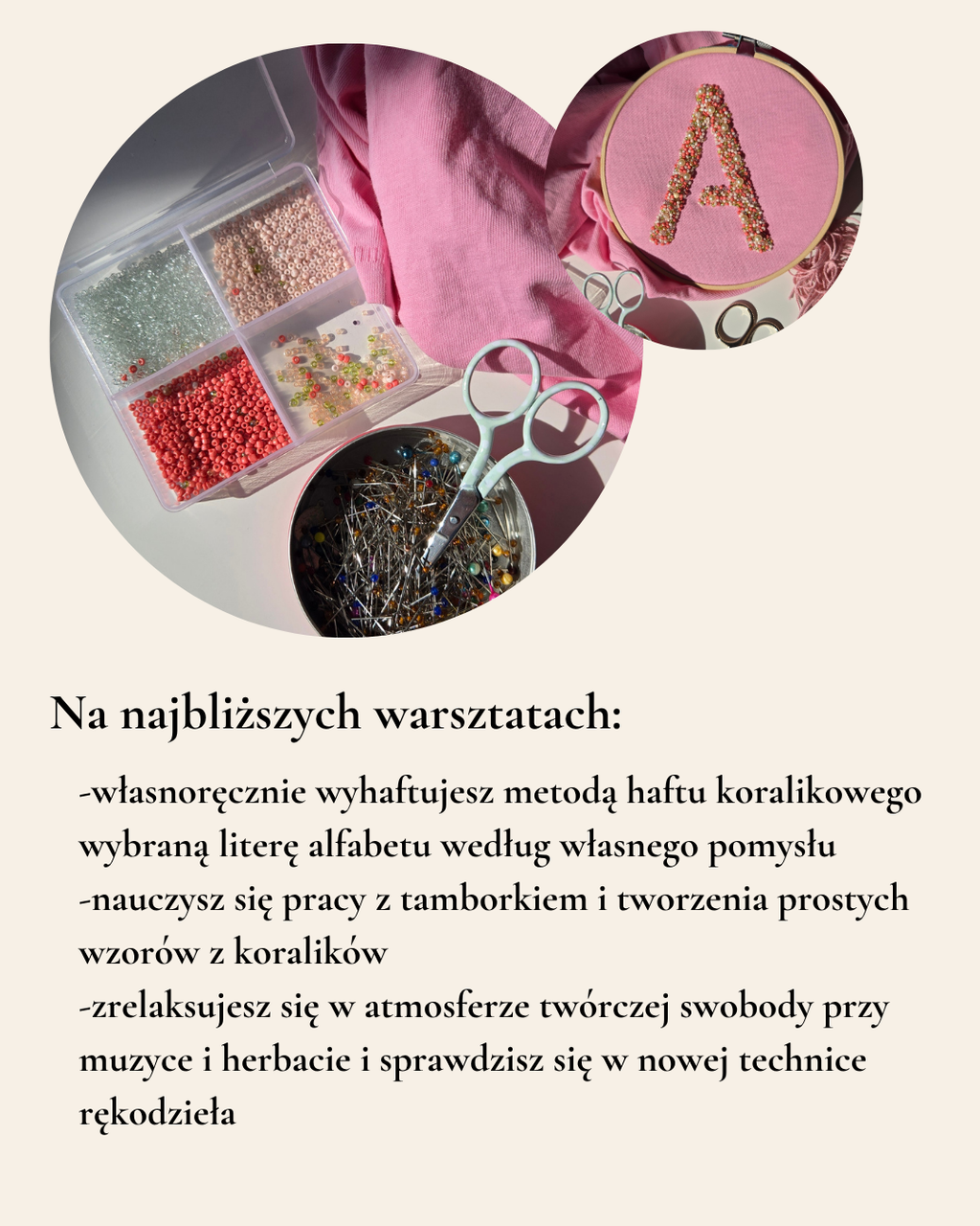 Warsztaty haftu koralikowego