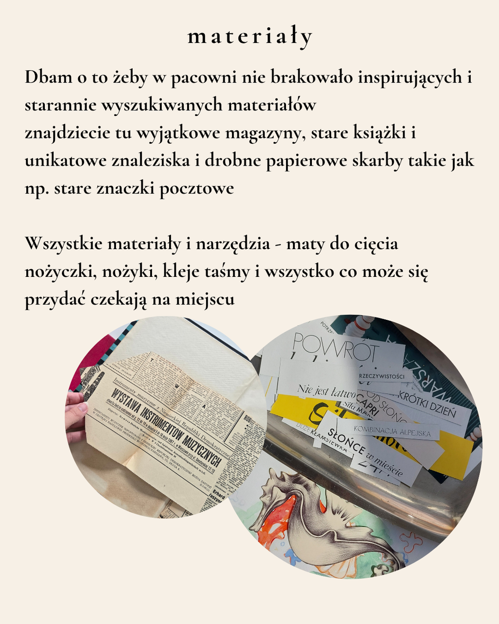 Collage Club - cotygodniowe spotkania