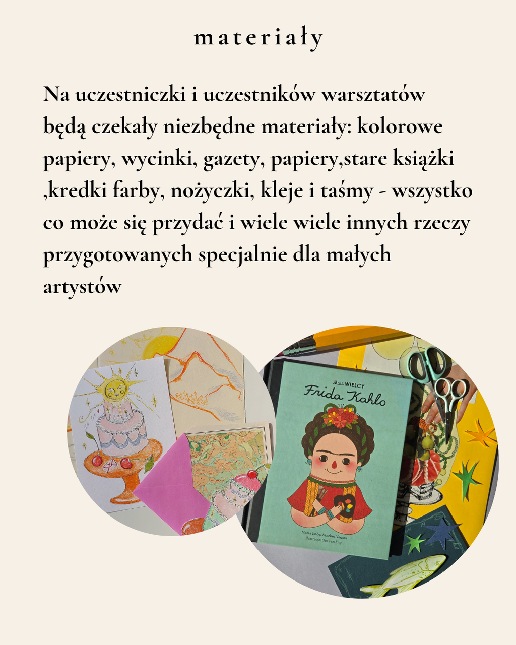 Spotkanie ze sztuką - zajęcia plastyczne dla dzieci
