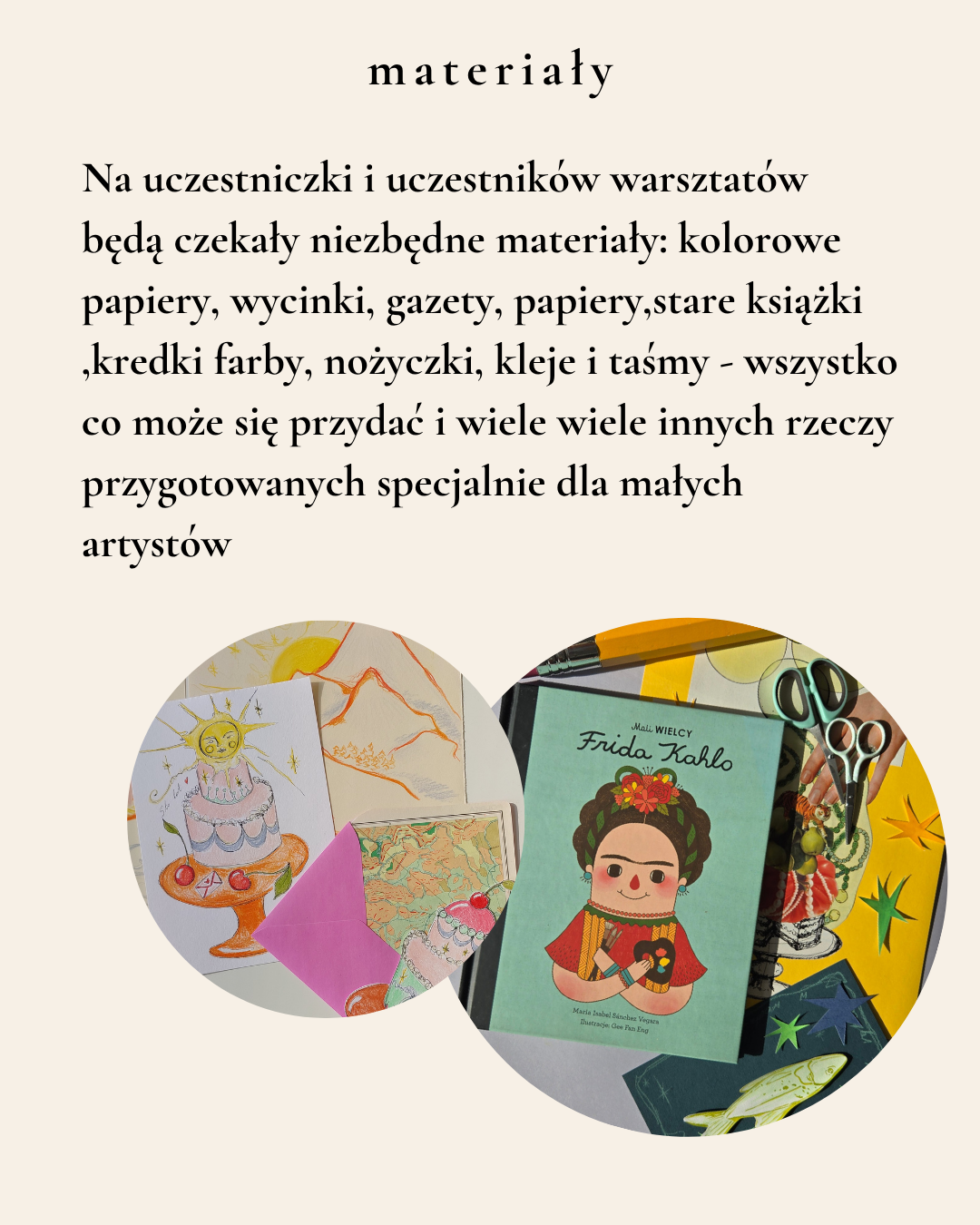 Spotkanie ze sztuką - zajęcia plastyczne dla dzieci