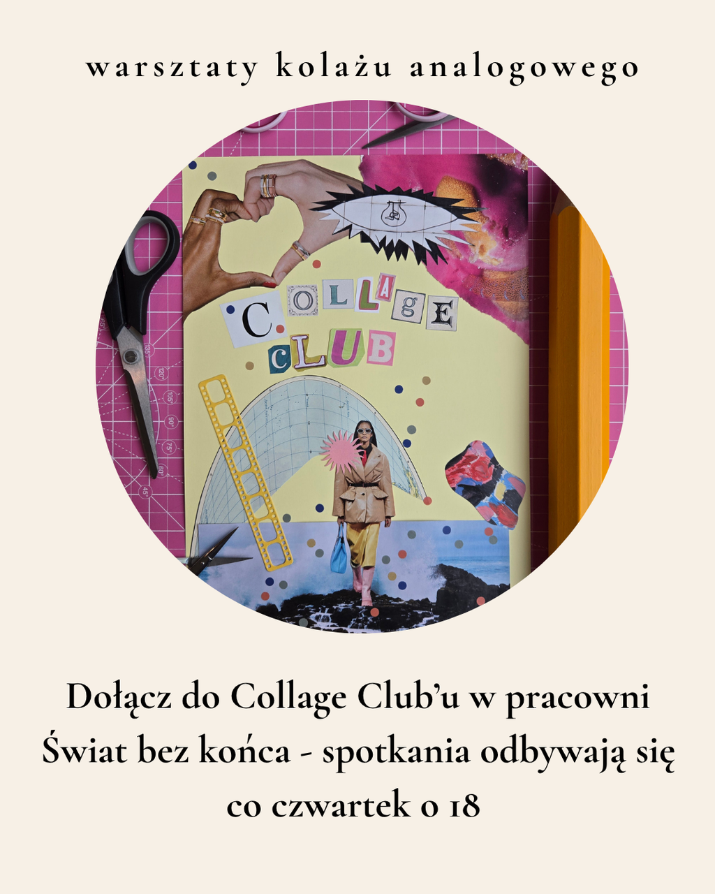 Collage Club - cotygodniowe spotkania