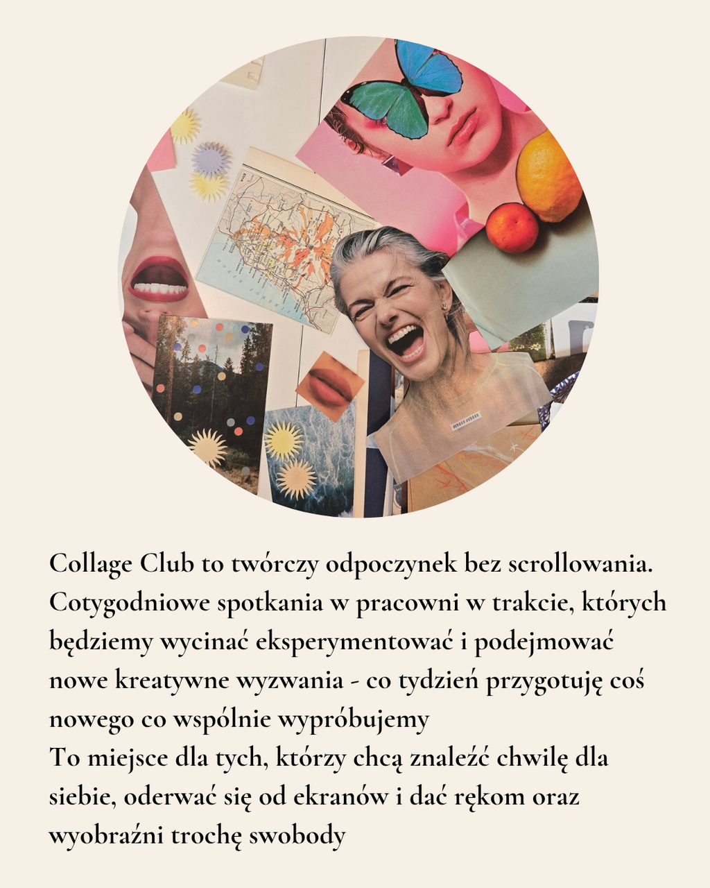 Collage Club - cotygodniowe spotkania