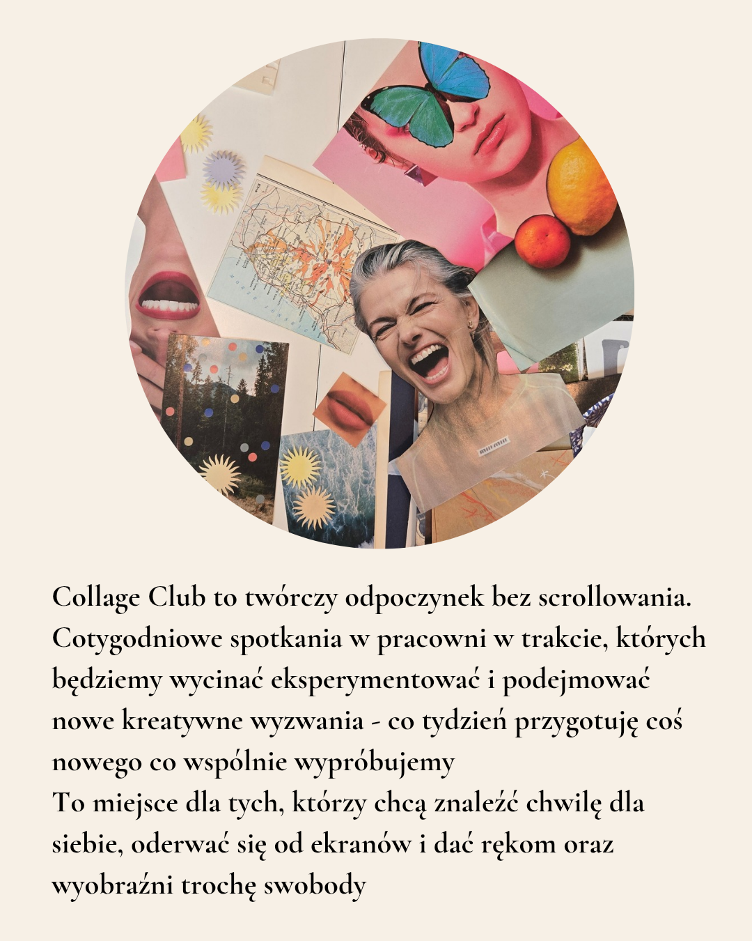 Collage Club - cotygodniowe spotkania